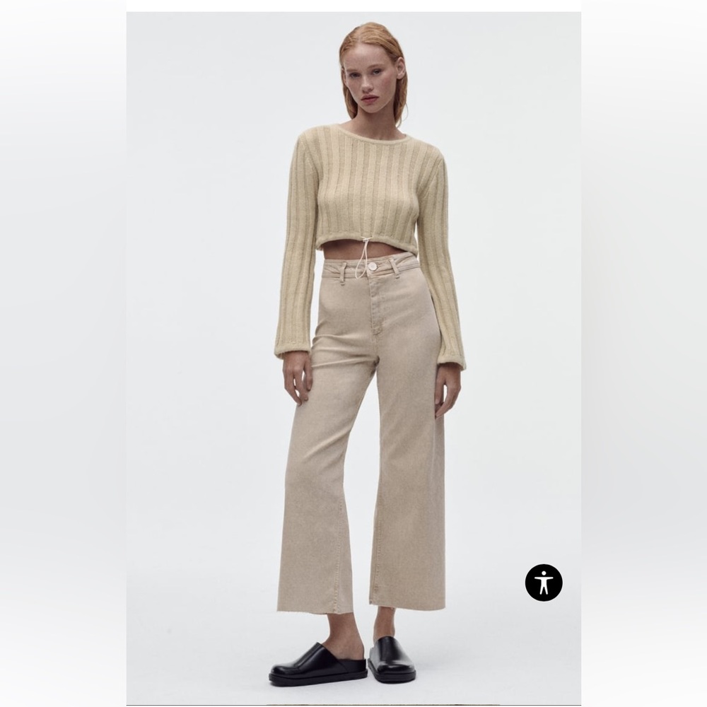 Zara Marine Straight Pants